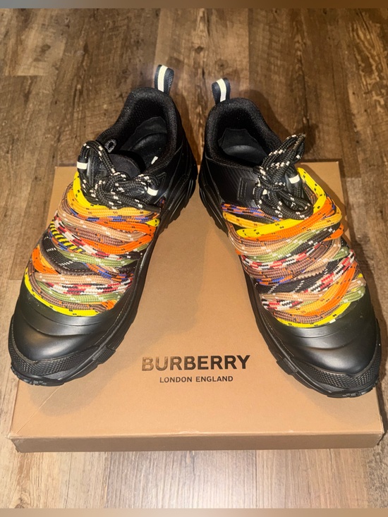 Burberry Other - Burberry “Russell” Sneakers with Multicolor Rope Laces